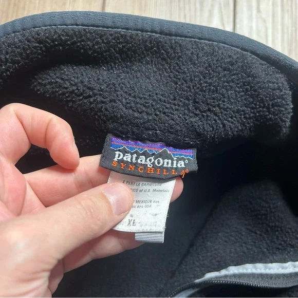 Vintage Unisex Patagonia Synchilla Marsupial Fleece Sweater - Picture 5 of 9